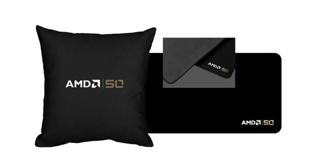 AMD 50 標誌墊和鼠標墊
