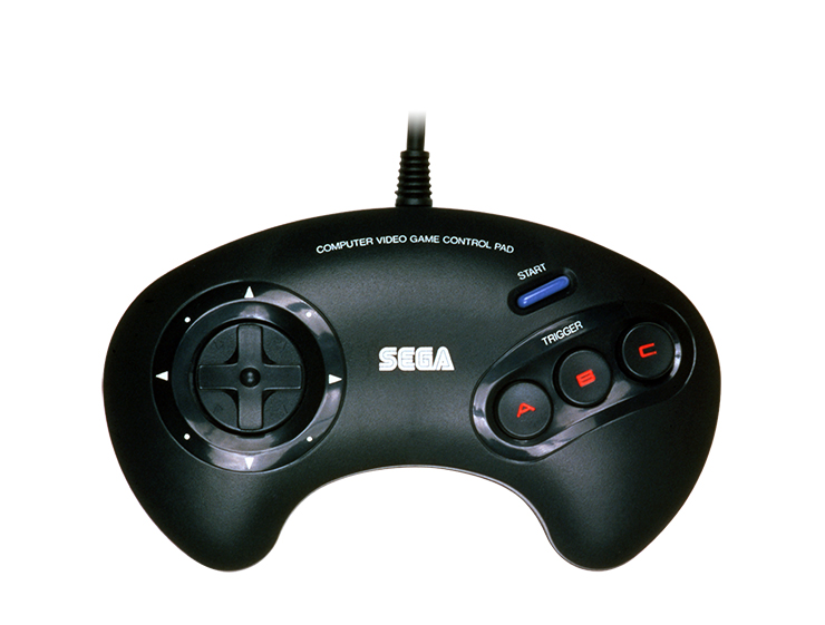 Mega Drive 迷你三按鈕控制板