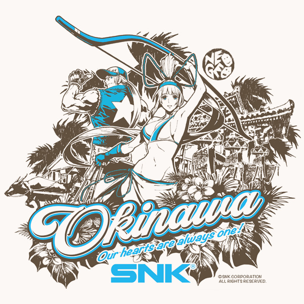 SNK×沖縄 チャリティーTシャツ