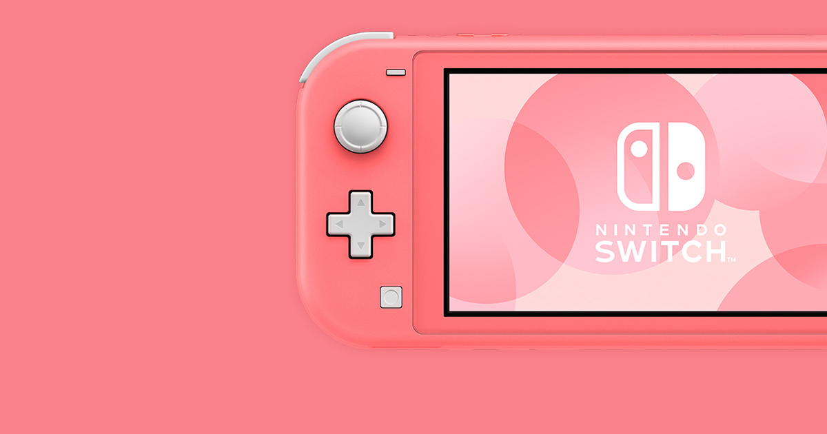 Nintendo Switch Lite   新色コーラル