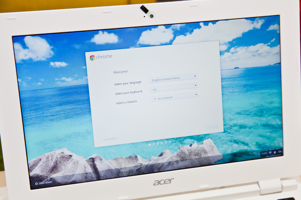 Acer Choromebook11 輕鬆設置