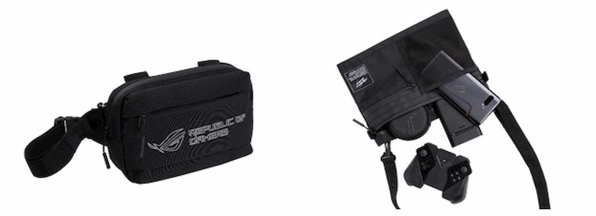 ROG Ranger BC1001 Waist Pack(左) / ROG Ranger BC1002 Crossbody Bag(右)
