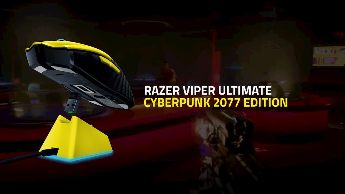 Razer Viper Ultimate with Charging Dock - Cyberpunk 2077 Edition