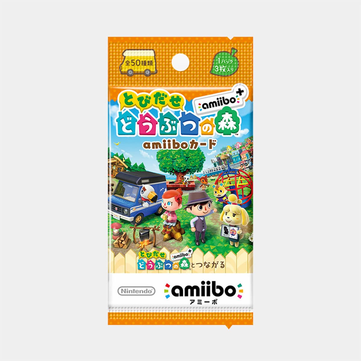 『とびだせ Animal Crossing amiibo+』amiiboカード