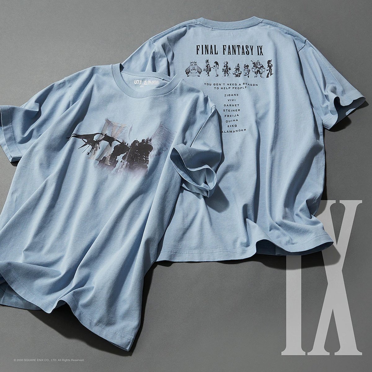 ファイナルファンタジー35周年 UT グラフィックTシャツ ファイナルファンタジーIX
