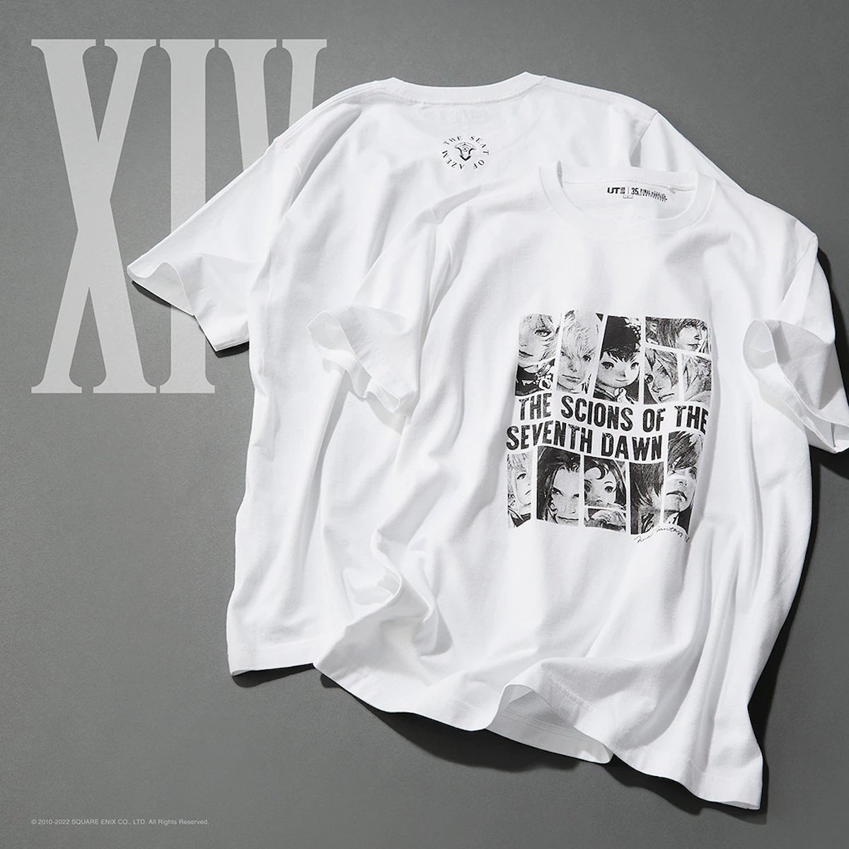 FINAL FANTASY 35th Anniversary UT Graphic T-shirt FINAL FANTASY XIV