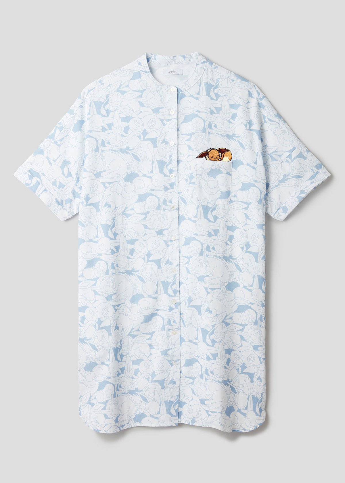 Eevee Friends (Pokemon)｜蝙蝠袖襯衫裙