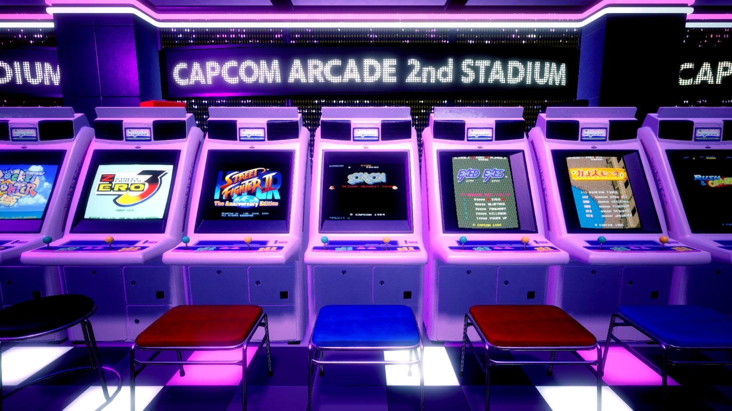 Capcom Arcade 體育場音樂和燈光