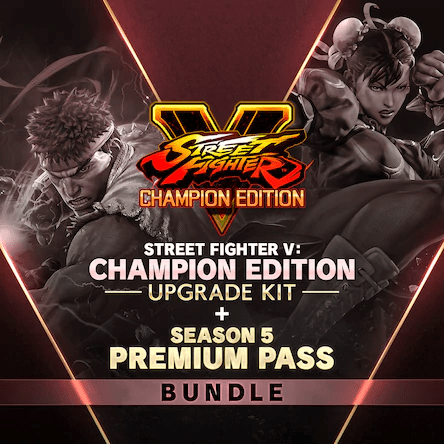Street Fighter V Champion Edition 升級套件 + 第 5 季高級通行證捆綁包