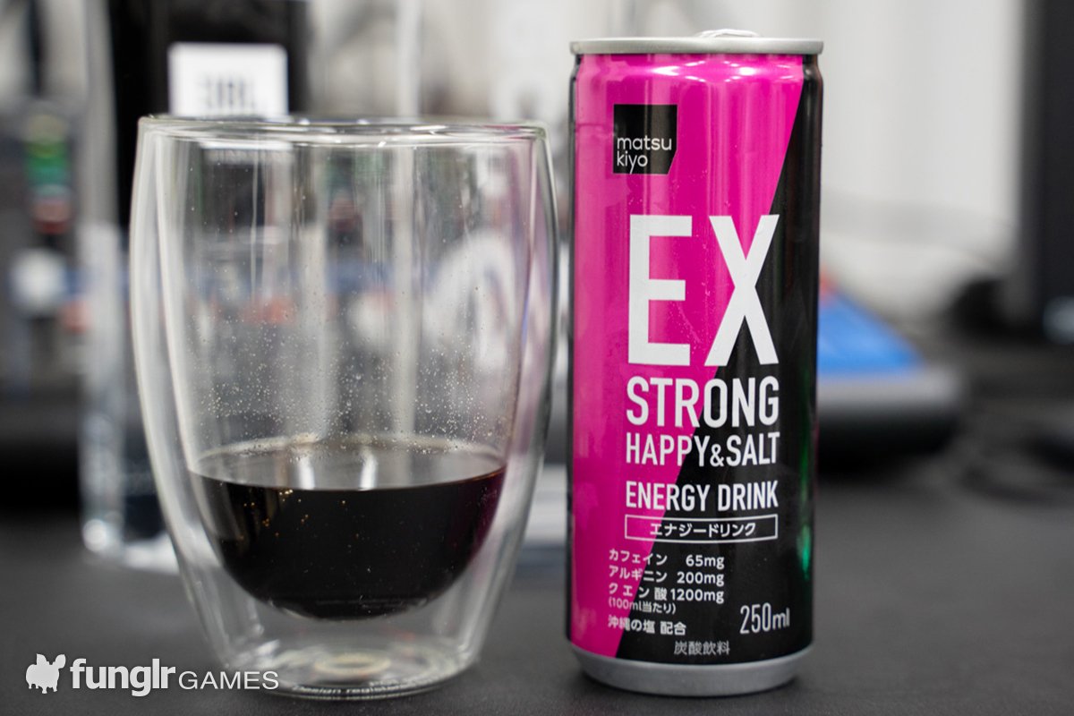 EX STRONG 快樂和鹽飲料