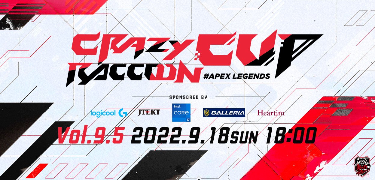 Crazy Raccoon Cup Apex Legends 9.5