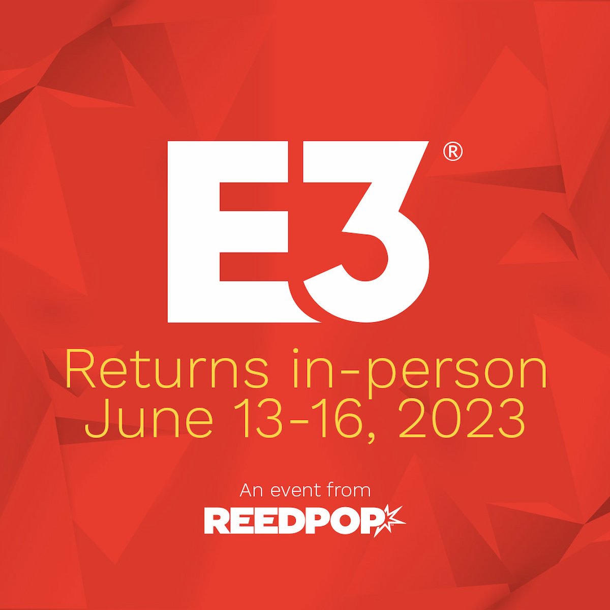 "E3 2023"開催日程