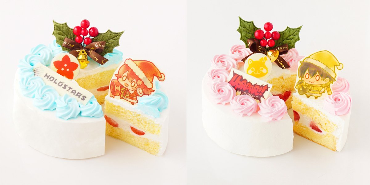 與 Cake.jp 合作的聖誕蛋糕
