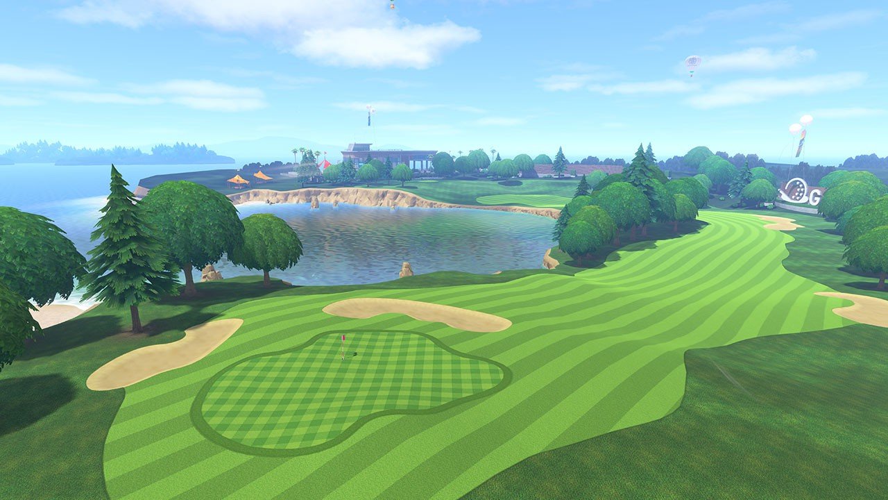 "Nintendo Switch Sports"に収録されているゴルフホール