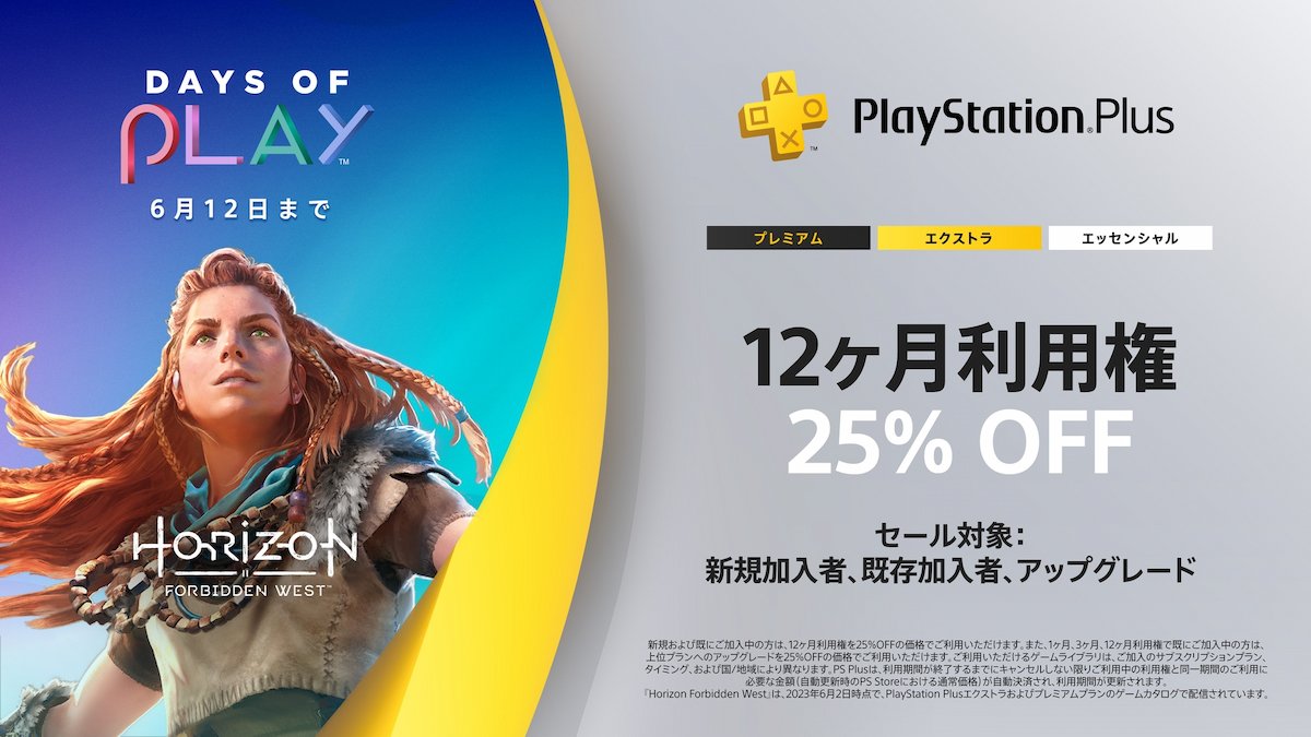 PlayStation Plus 12ヶ月利用権