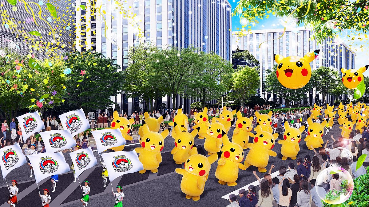 Let’s Celebrate! The Pokémon Parade!!