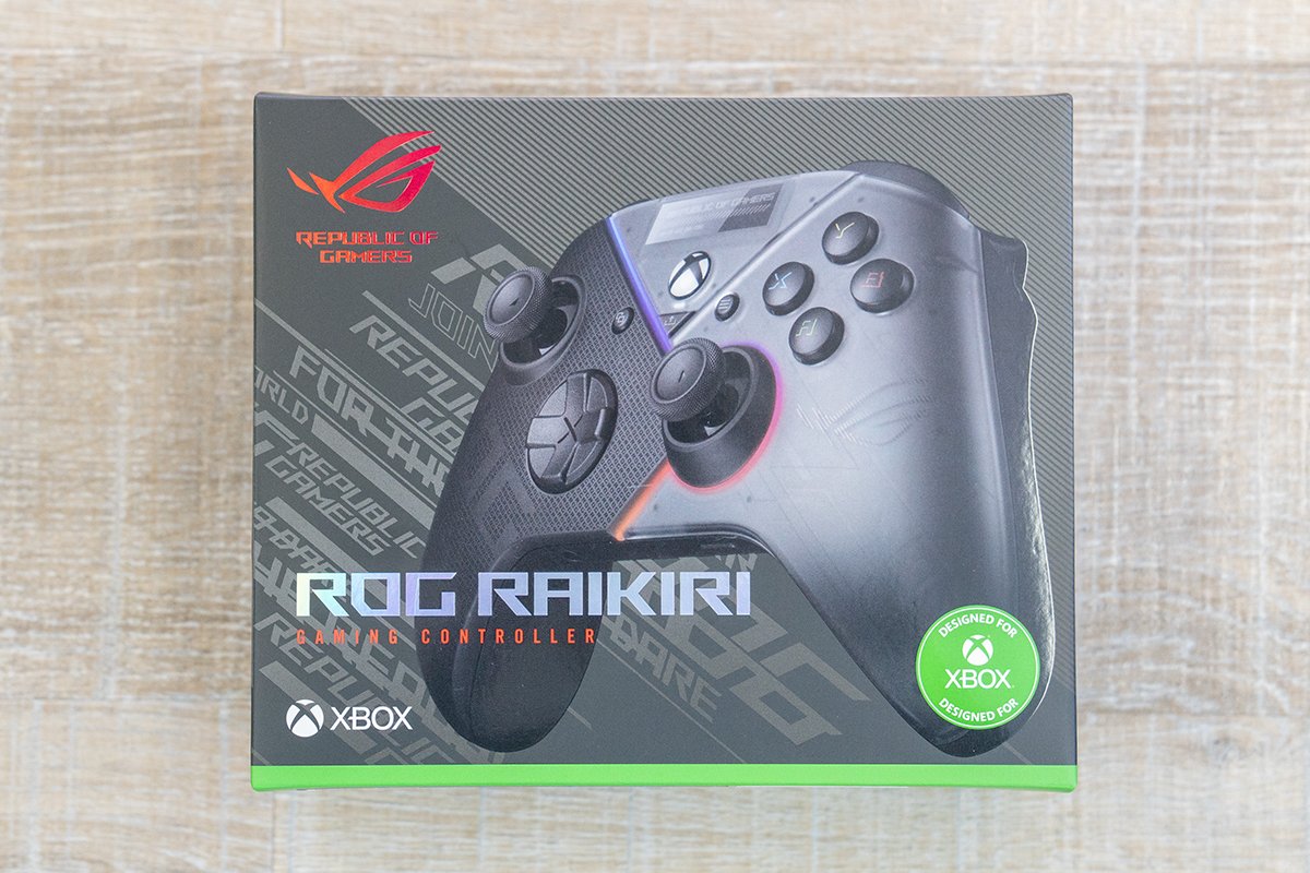 ROG Raikiri パッケージ表