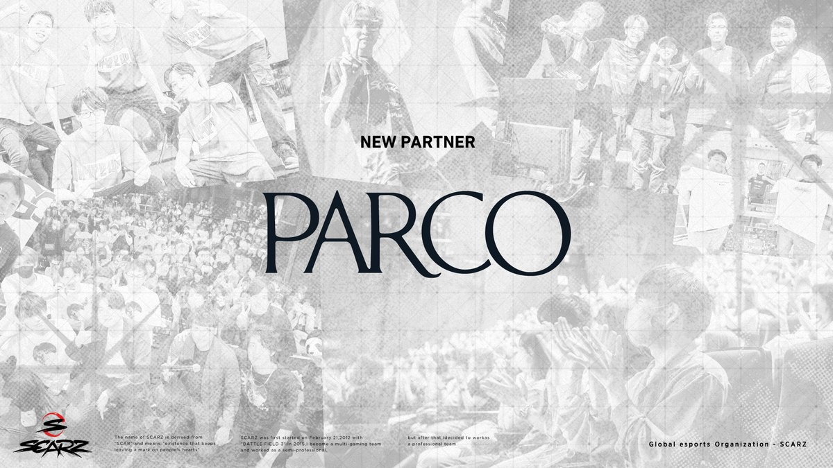 SCARZ與PARCO簽署廣告協議