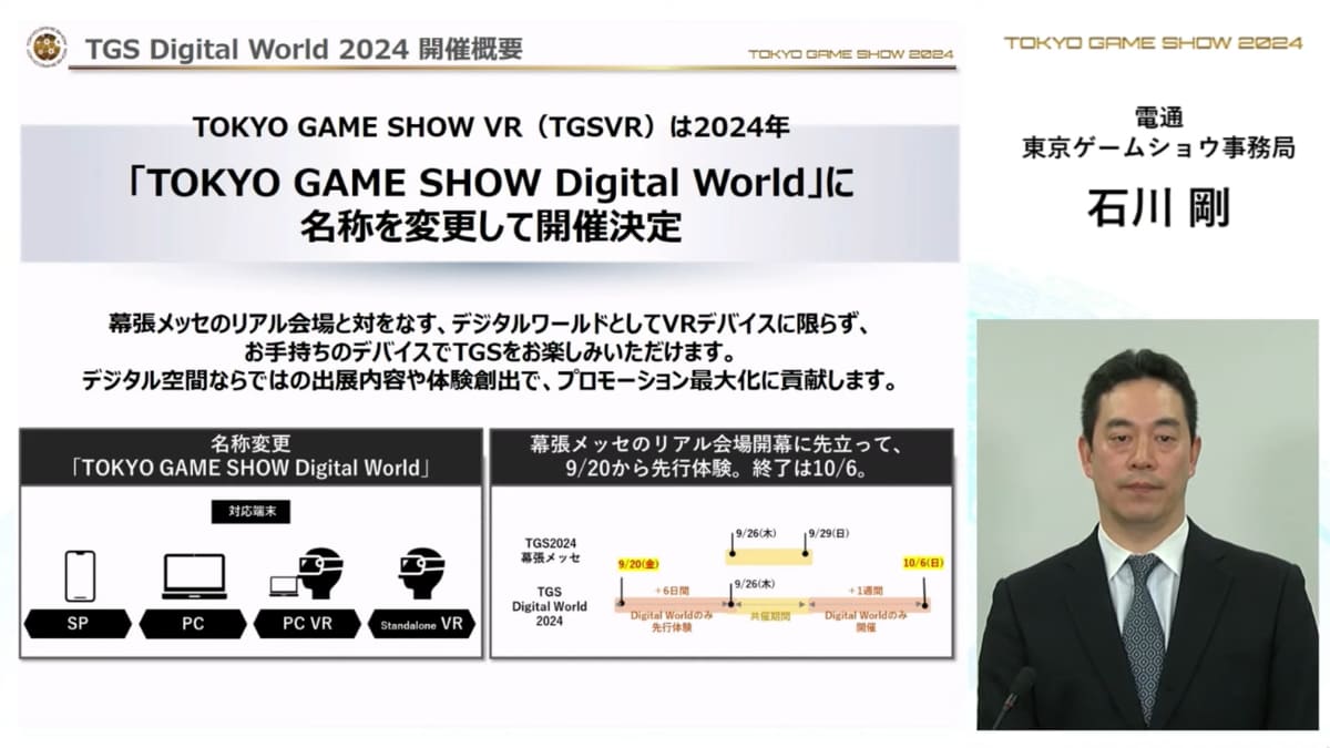 TOKYO GAME SHOW Digital World