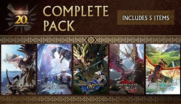 MONSTER HUNTER 20TH ANNIVERSARY COMPLETE PACK