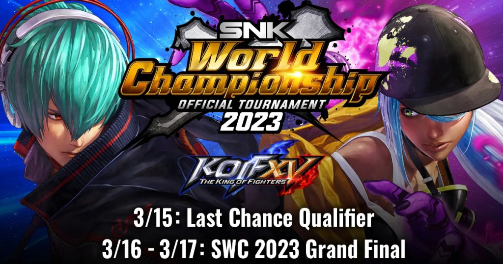 「SNK World Championship 2023」が間もなく開幕、Xiaohai選手やET選手など猛者が集まる