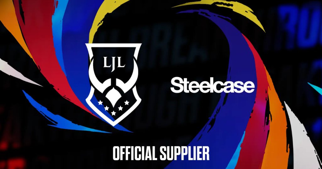電競椅品牌Steelcase將成為英雄聯盟日本國內職業聯盟「LJL 2024」的官方贊助商